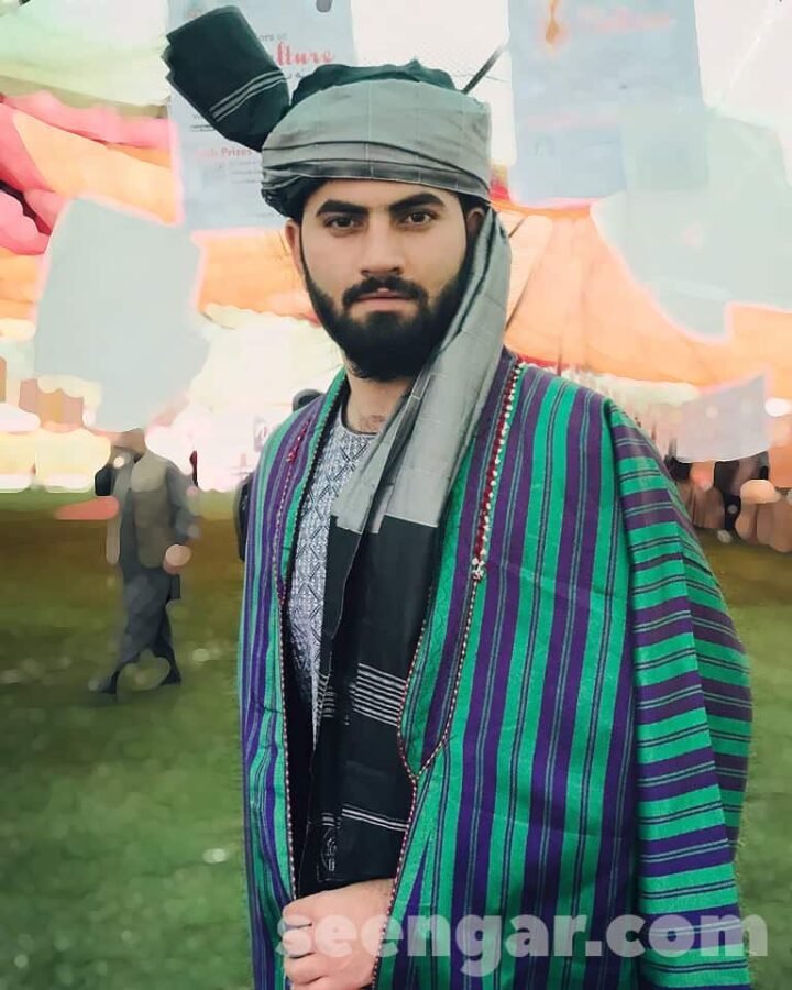 Afghan Traditional Turban Lungee